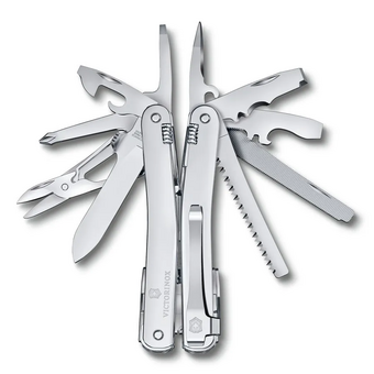 Мультитул Victorinox SwissTool Spirit MX Clip (3.0224.MKB1) 105мм 24функц. серебристый 