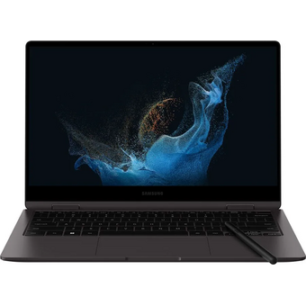  Ноутбук Samsung Galaxy Book 2 360 (NP730QED-KA2US) Core i5 1230U 8Gb SSD256Gb Intel UHD Graphics 13.3" AMOLED Touch FHD (1920x1080) Win11 H graphite 