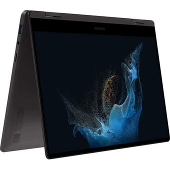  Ноутбук Samsung Galaxy Book 2 360 (NP730QED-KA2US) Core i5 1230U 8Gb SSD256Gb Intel UHD Graphics 13.3" AMOLED Touch FHD (1920x1080) Win11 H graphite 