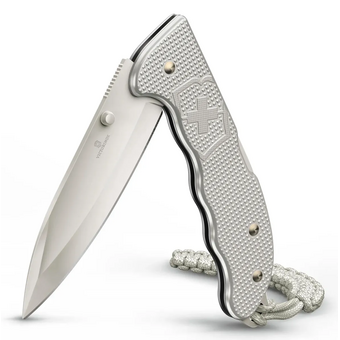  Нож перочинный Victorinox Evoke Alox (0.9415.D26) 136мм 5функц. серебристый 