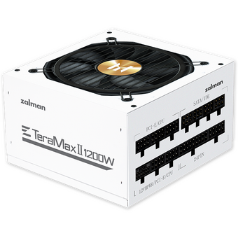  Блок питания Zalman ZM1200-TMX2 WH, 1200W, ATX12V v3.0, APFC, 12cm Fan, 80+ Gold Gen5, Full Modular, White, Retail 