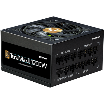  Блок питания Zalman ZM1200-TMX2, 1200W, ATX12V v3.0, APFC, 12cm Fan, 80+ Gold Gen5, Full Modular, Retail 