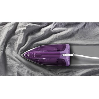  Утюг TEFAL FV2836E0 2400Вт, 165г, белый/сиреневый 