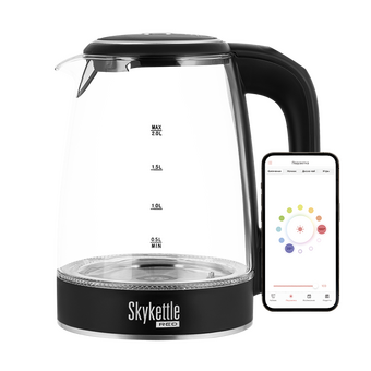  Чайник электрический Red Solution RK-G200S SkyKettle прозрачный/черный 