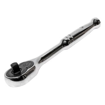  Ключ трещотка JTC 3602 1/4 36-зубцовая с металлической рукояткой, длина 128мм 