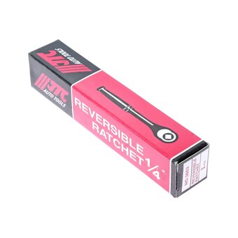  Ключ трещотка JTC 3602 1/4 36-зубцовая с металлической рукояткой, длина 128мм 