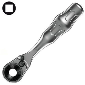  Ключ трещотка WERA 8001 A (WE-073230) Bit Ratchet 1/4" SB Retail clamp pack 