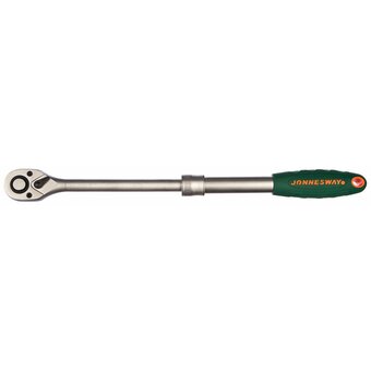  Рукоятка трещоточная Jonnesway R5104 (48666) телескопическая 1/2"DR, 72 зубца, 300-440 мм 