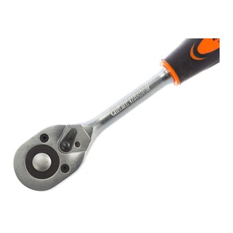  Трещотка AV Steel AV-528611 1/2 45 зуба 255мм с двухкомпонентной ручкой 