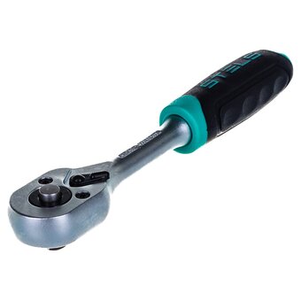  Ключ трещотка STELS 14025 1/4", 72 зуба, с быстрым сбросом 