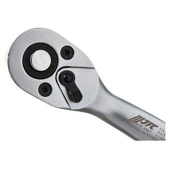  Ключ трещотка JTC 5422 1/4 72-зубцовая изогнутая, длина 147мм 