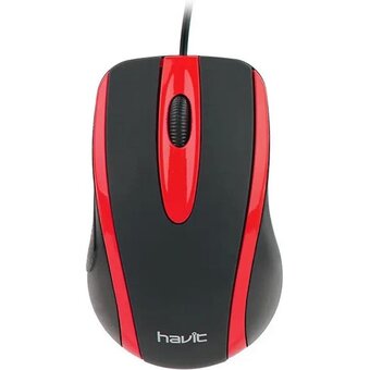  Мышь Havit HV-MS753 Black/Red 