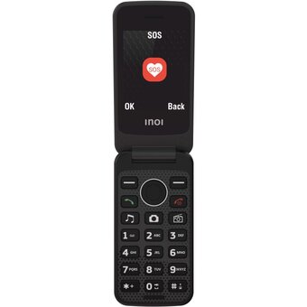  Мобильный телефон INOI 247B Black с док-станцией 