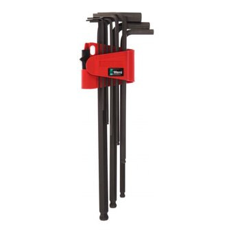  Набор ключей шестигранных WERA WE-022086 Г-образных 950 PKL/9 BM N Clip 9TLG/9 PCS 