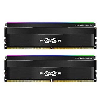  ОЗУ Silicon Power XPower Zenith SP032GXLWU560FDF 32GB 5600МГц RGB DDR5 CL40 DIMM (Kit of 2) 2Gx8 SR Black 