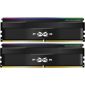  ОЗУ Silicon Power XPower Zenith SP064GXLWU560FDF 64GB 5600МГц RGB DDR5 CL40 DIMM (Kit of 2) 2Gx8 DR Black 