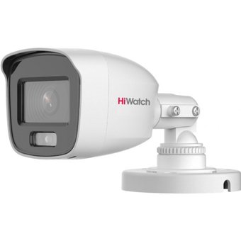  Камера видеонаблюдения HiWatch DS-T200L 3.6-3.6мм HD-CVI HD-TVI цветная корп.белый 