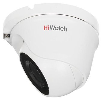  Камера видеонаблюдения HiWatch DS-T203(B) 3.6-3.6мм HD-CVI HD-TVI цветная корп. белый 