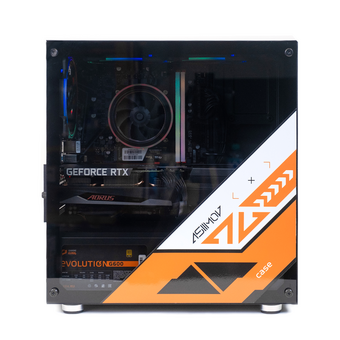  Корпус Mastero ASIIMOV (MST-GCM-01-AS), mATX, Mini-Tower, USB 3.0, черный, без БП 