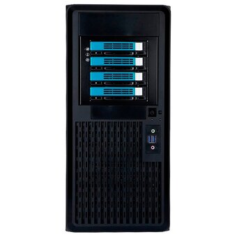  Корпус InWin PE689 Black (6141921) Midi Tower без БП USB3.0*2+A(HD)+fron fan 120mm*1+rear fan 120mm*1+ 2*2SATA+1*1SATA+Intrusion Switch 