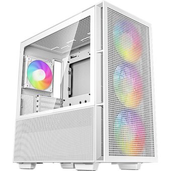  Корпус DeepCool CH560 Digital WH White (R-CH560-WHAPE4D-G-1) (ATX, без БП, 2хUSB, с окном) 
