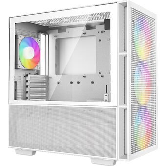  Корпус DeepCool CH560 Digital WH White (R-CH560-WHAPE4D-G-1) (ATX, без БП, 2хUSB, с окном) 