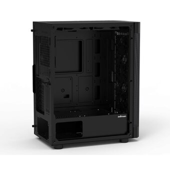  Корпус ZALMAN i4, ATX, Black, Front Mesh, Side Mesh, 2x3.5", 2x2.5", 1xUSB2.0, 2xUSB3.0, Front 3x120mm, Rear 1x120mm, Top 2x120mm 