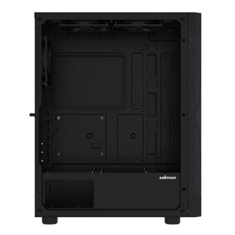  Корпус ZALMAN i4, ATX, Black, Front Mesh, Side Mesh, 2x3.5", 2x2.5", 1xUSB2.0, 2xUSB3.0, Front 3x120mm, Rear 1x120mm, Top 2x120mm 