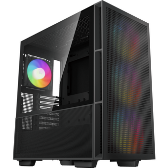  Корпус DeepCool CH560 Black (R-CH560-BKAPE4-G-1) (ATX, без БП, 2хUSB, с окном) 