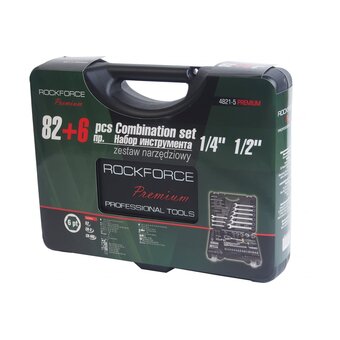  Набор инструмента RockForce RF-4821-5 1/2 1/4DR 6-гранный 82 предмета 