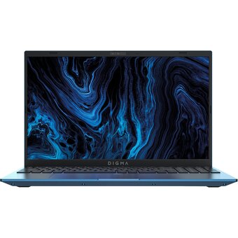  Ноутбук Digma Pro Sprint M (DN15P7-ADXW03) Core i7 1165G7 16Gb SSD512Gb Intel Iris Xe graphics 15.6" FHD (1920x1080) Win11 Pro Multi Language 64 blue 