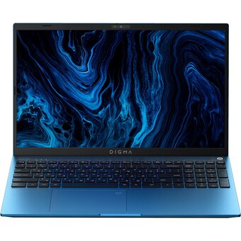  Ноутбук Digma Pro Sprint M (DN15P7-ADXW03) Core i7 1165G7 16Gb SSD512Gb Intel Iris Xe graphics 15.6" FHD (1920x1080) Win11 Pro Multi Language 64 blue 