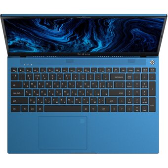  Ноутбук Digma Pro Sprint M (DN15P7-ADXW03) Core i7 1165G7 16Gb SSD512Gb Intel Iris Xe graphics 15.6" FHD (1920x1080) Win11 Pro Multi Language 64 blue 