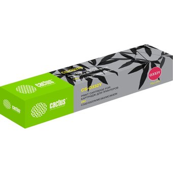  Тонер Картридж Cactus 46508735 CS-O332Y желтый (3000стр.) для Oki C332/MC363 