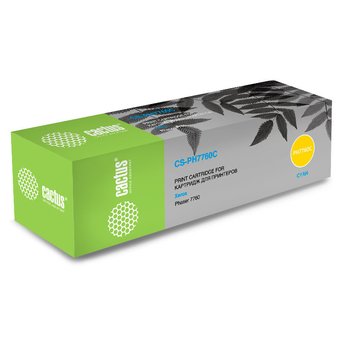  Картридж Cactus 106R01160 CS-PH7760C голубой (25000стр.) для Xerox Phaser 7760/7760dn/7760dx/7760dxf 