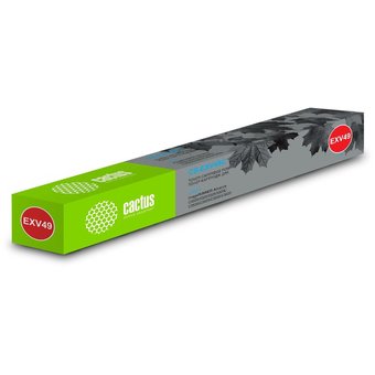  Картридж лазерный Cactus CS-EXV49C голубой (19000стр.) для Canon IR C3320/C3320i/C3325i/C3330i/C3500/C3520i MFP/C3525i MFP/C3530i MFP 