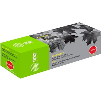  Картридж лазерный Cactus CS-C054HY желтый (2300стр.) для Canon LBP 621Cw/623Cdw/641Cw/643Cdw 