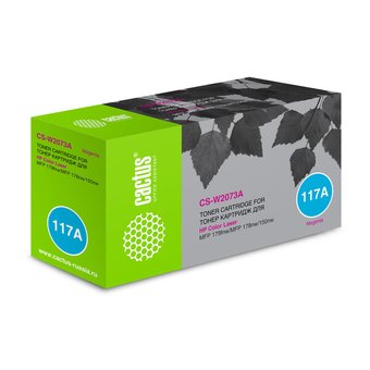  Картридж лазерный Cactus CS-W2073A пурпурный (700стр.) для HP Color Laser 150a/150nw/178nw MFP/179fnw MFP 