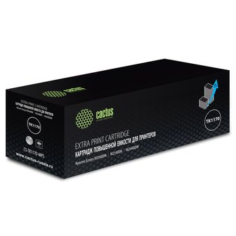  Картридж лазерный Cactus CS-TK1170-MPS черный (12000стр.) для Kyocera Ecosys M2040dn/ M2540dn/M2640idw 