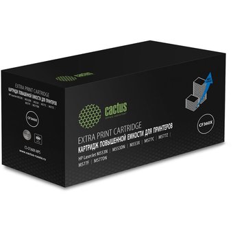  Картридж лазерный Cactus CS-CF360X-MPS черный (19000стр.) для HP CLJ M552dn/M553dn/M553N/M553x 