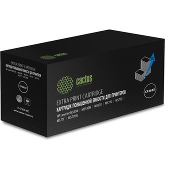  Картридж лазерный Cactus CS-CF363X-MPS пурпурный (18000стр.) для HP CLJ M552dn/M553dn/M553N/M553x 