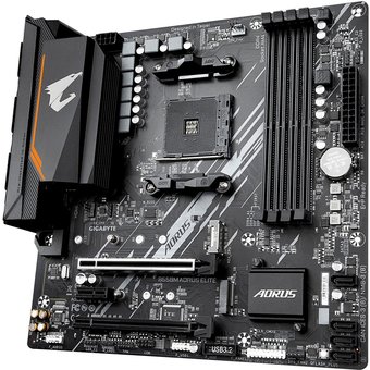 Материнская плата Gigabyte B550M Aorus Elite 