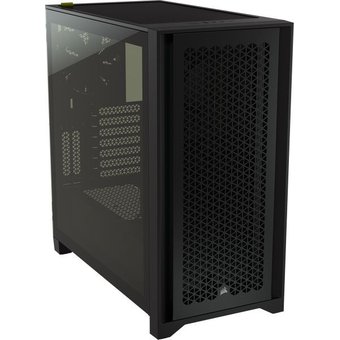  Корпус Corsair 4000D Airflow TG CC-9011200-WW черный без БП ATX 4x120mm 4x140mm 1xUSB3.0 audio bott PSU 