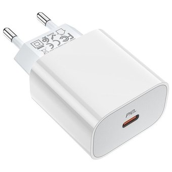  УЦ СЗУ HOCO C76A Plus Speed source PD20W charger set(Type-C TO Lightning), white (плохая упаковка) 