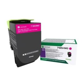  Тонер-картридж Lexmark 71B5HM0 71B5HM0 3500 стр. пурпурный для CS417dn, CS517de, CX417dn,CX517de 