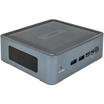  Неттоп Hiper ED20 (I5124R16N5WPG) i5 12400P (1.7) 16Gb SSD512Gb Iris Xe Windows 11 Professional GbitEth WiFi BT 65W черный 