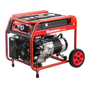  Бензоэлектростанция Hammer Flex GN6000T 106-038 