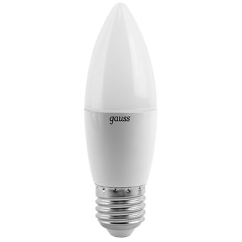  Лампа светодиодная Gauss 103102107 LED Candle E27 6.5W 2700К 