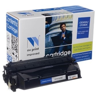  Картридж NVPrint CF280X_NVP (тип CF280X), черный, 6900 стр., для HP LJ Pro 400/M401/M425 