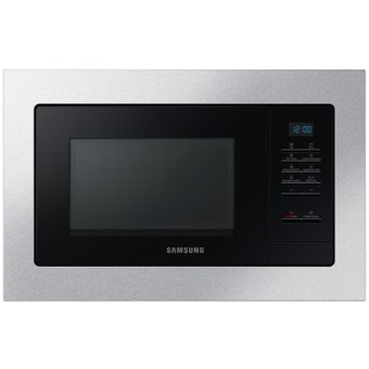  Встраиваемая микроволновая печь Samsung MG20A7013AT/BW серебристый/черный 